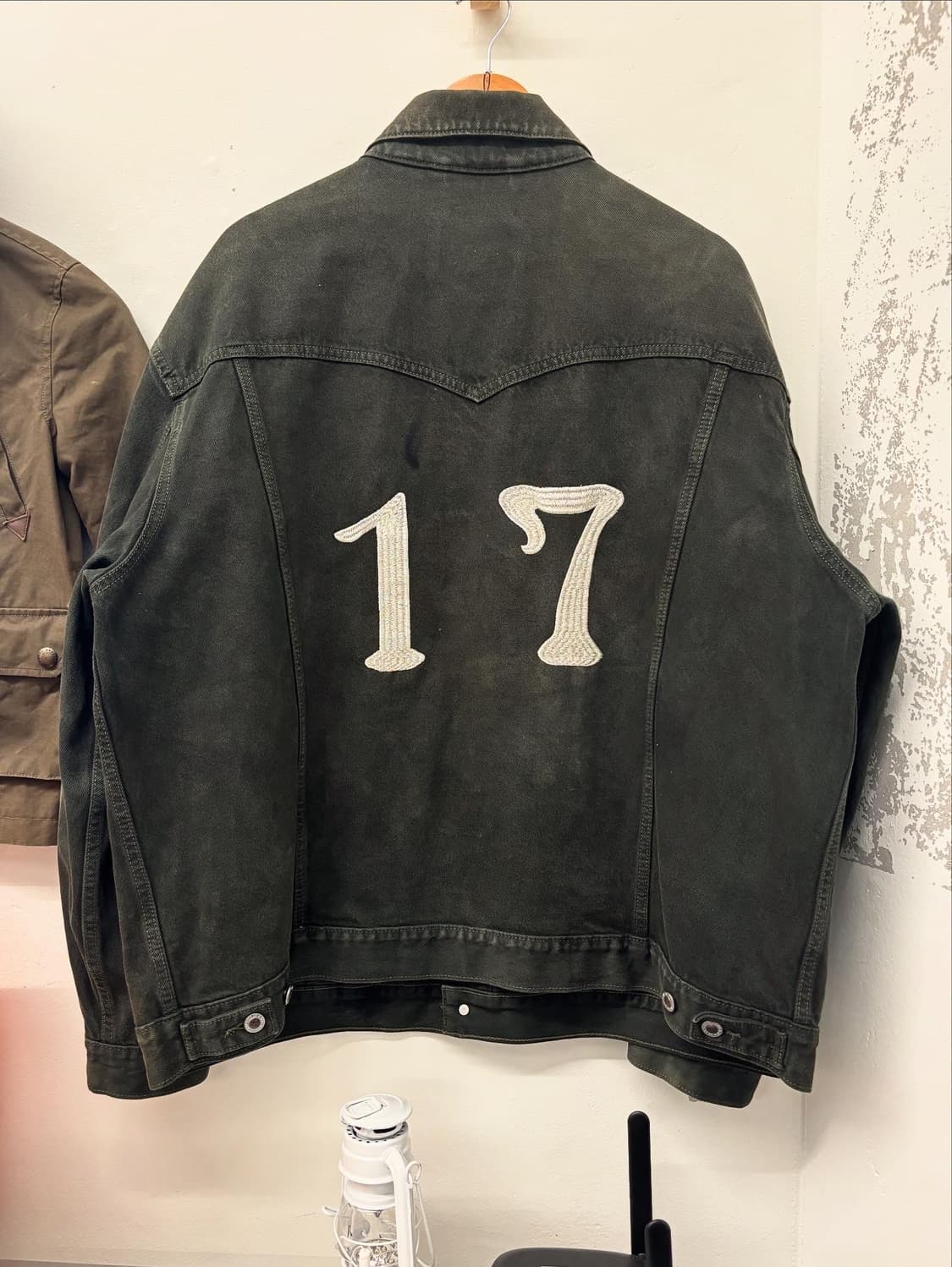 Levis silvertab denim painted trucker 상품이미지4