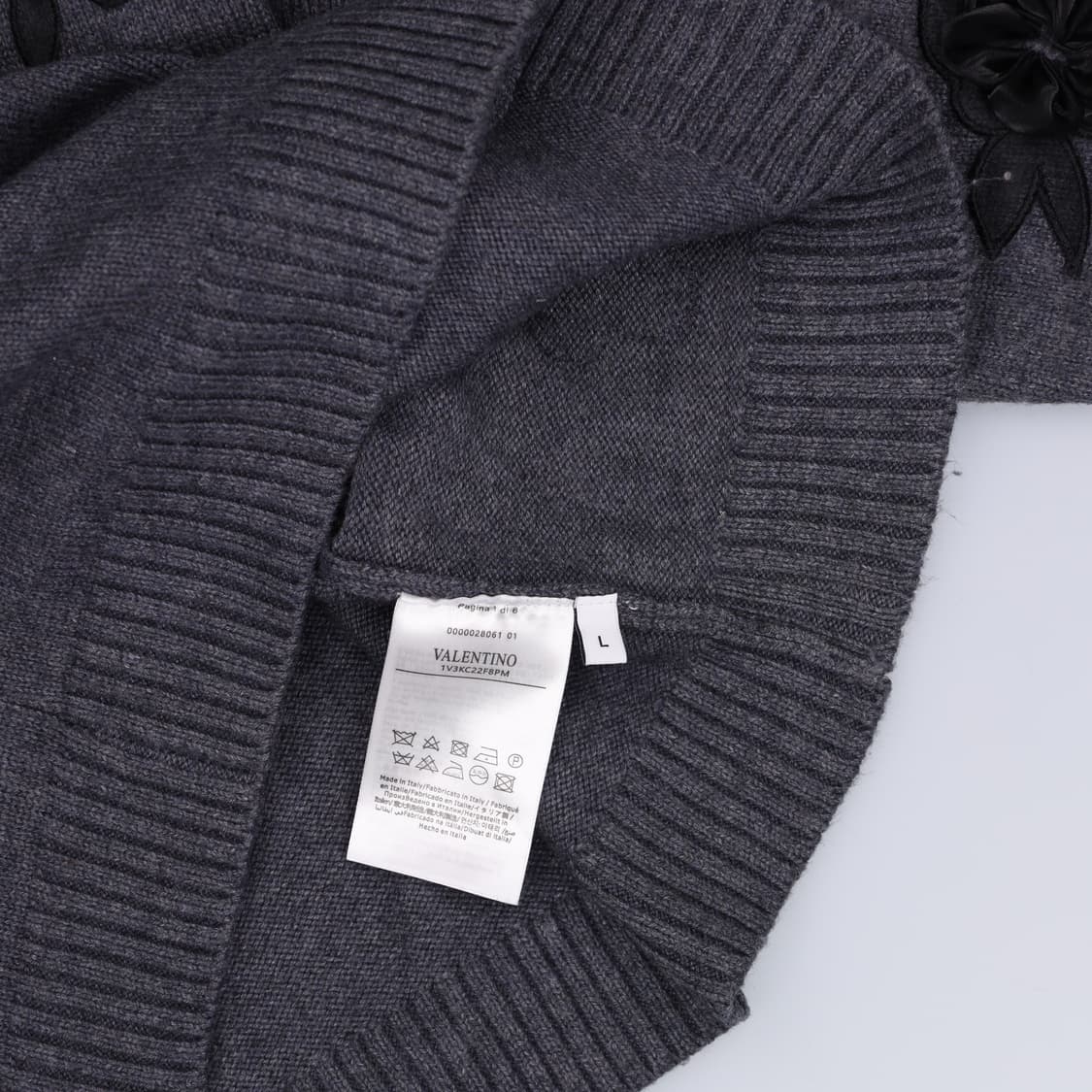 L 발렌티노 여성 울플라워 니트 0309H1 상품이미지4