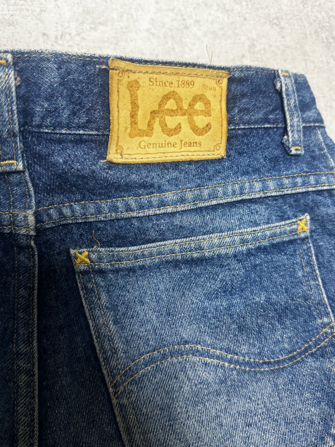 [31x34] 90s USA Lee 데님 워싱 팬츠 상품이미지6