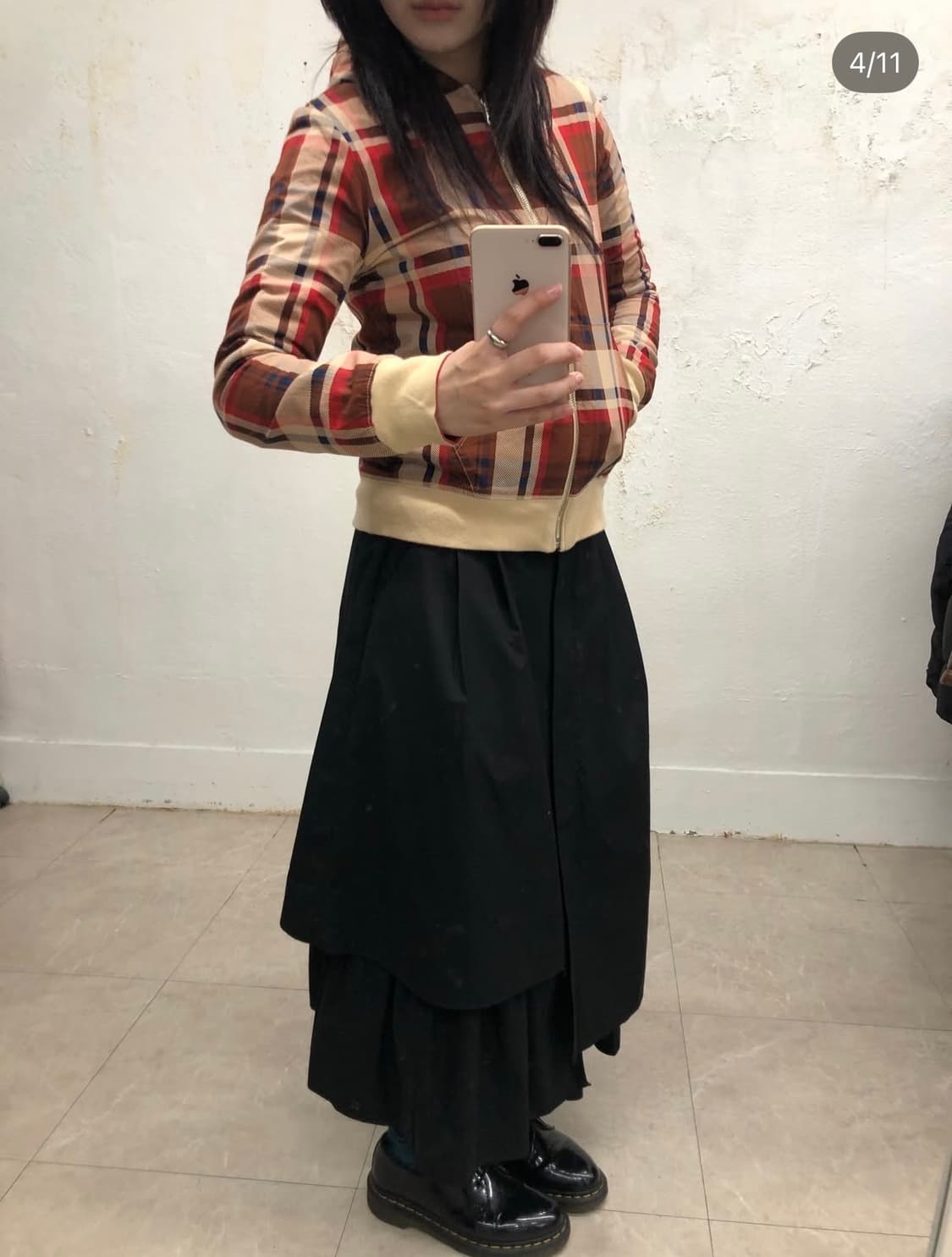 베이프 딱붙핏 양면 리버서블 후드 집업 상품이미지4