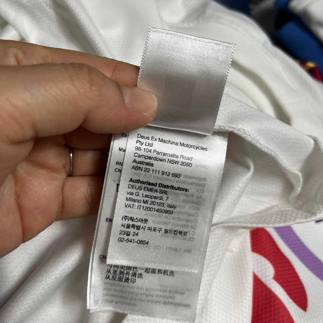 데우스 엑스 마키나 서울 루트 원 모토 져지 L 상품이미지3