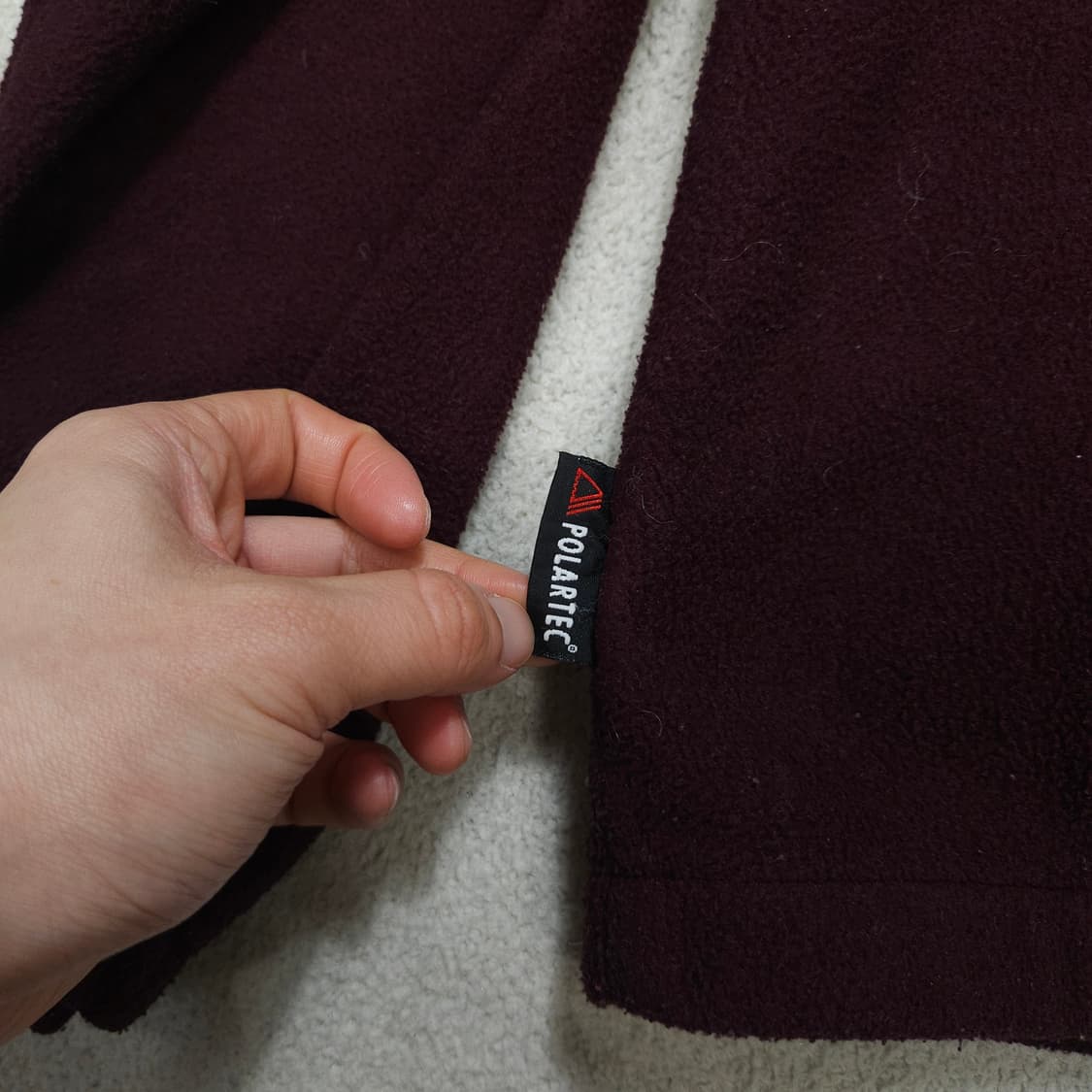 90s 폴로 랄프 로렌 폴라텍 후리스 블루종 M 상품이미지7