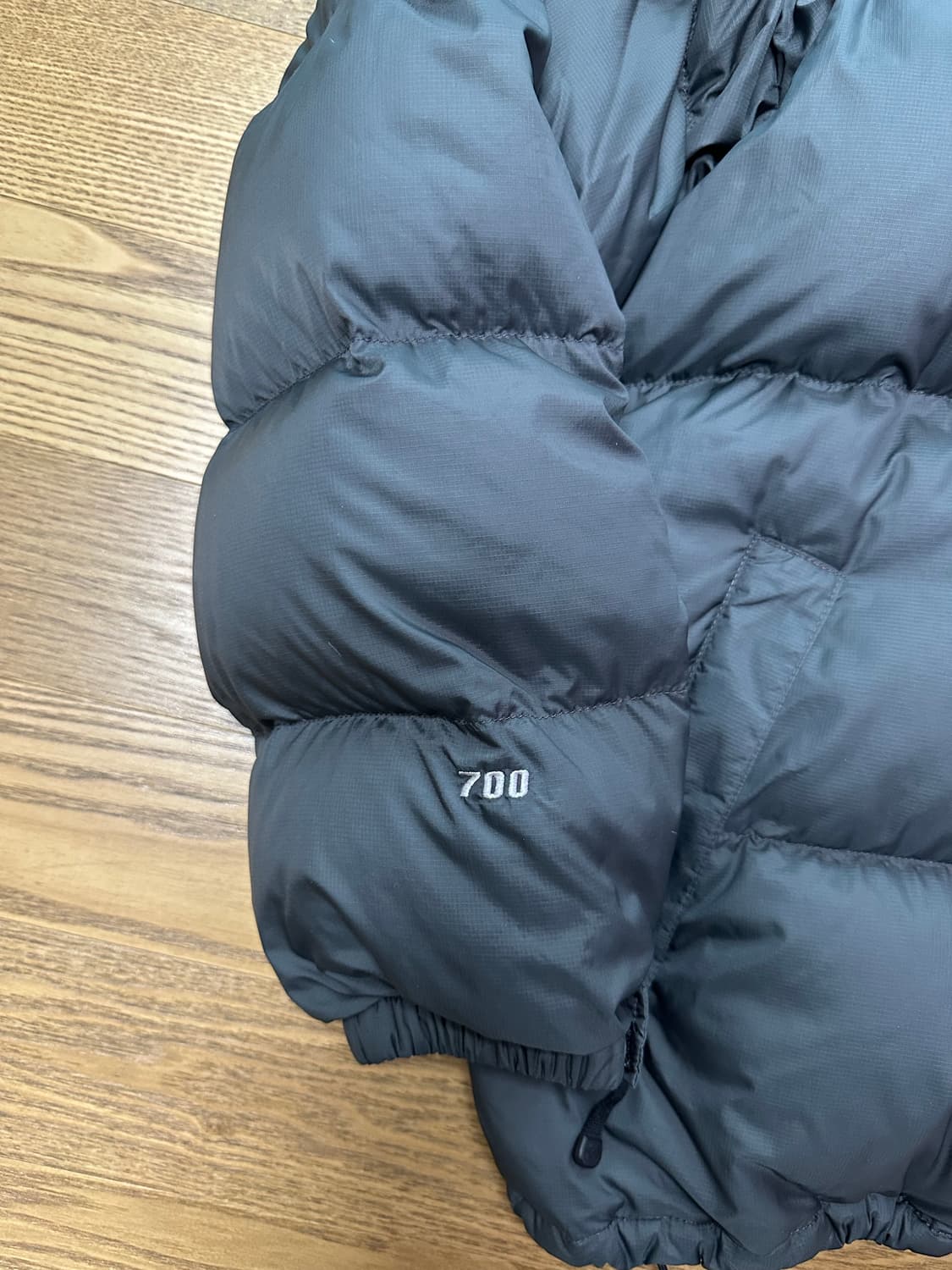 [XL] 노스페이스 해외판 700 눕시 다크그레이 카키 상품이미지3