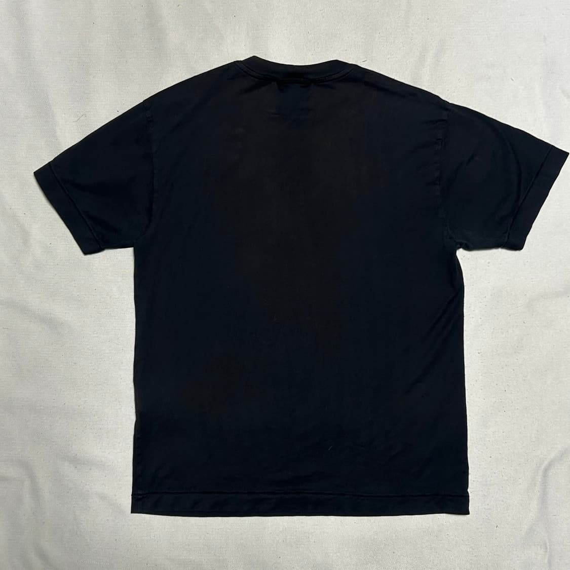 M 스톤아일랜드 블랙 반팔 티셔츠 상품이미지3