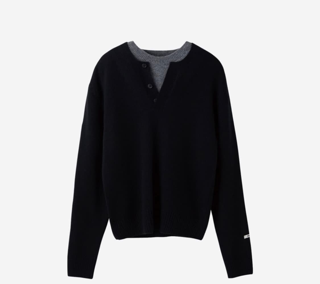 렉토 더블레이어드 니트 엠 상품이미지1