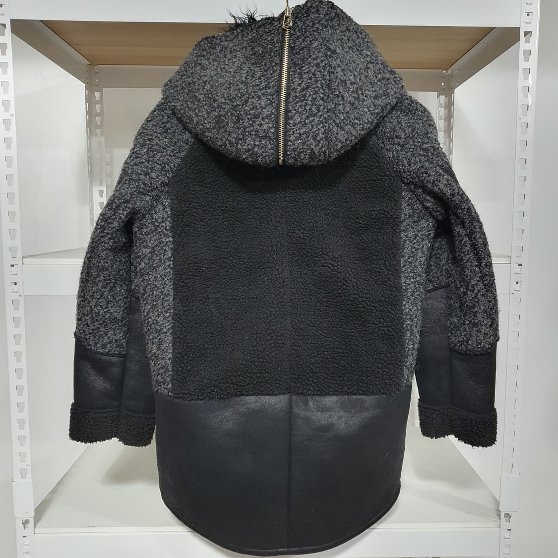 (공용) 빈티지 그런지 Tankus 천연 램 퍼 모직 울 무스탕 상품이미지3