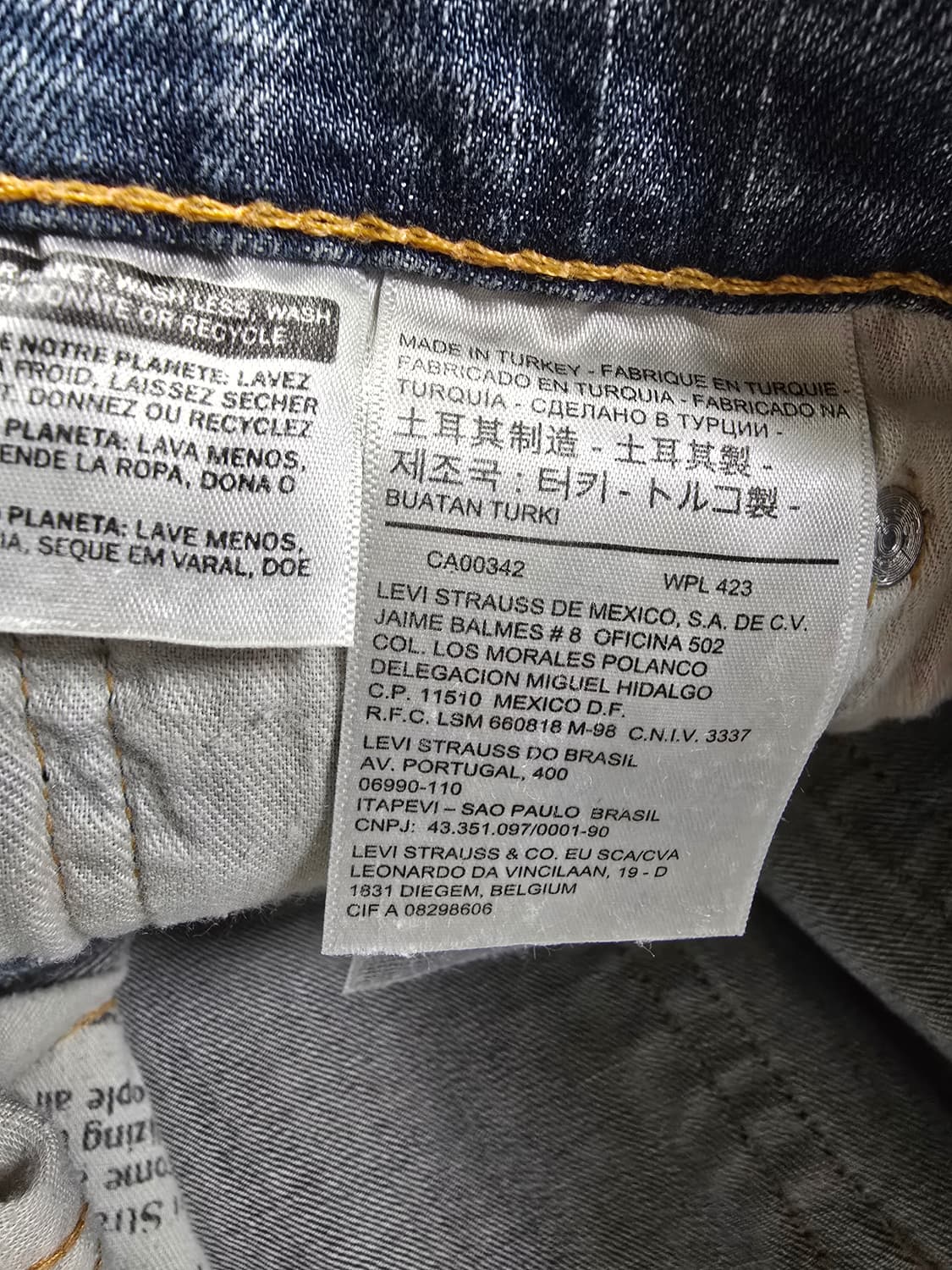 리바이스 517청바지 데님 팬츠 (1666) 상품이미지4