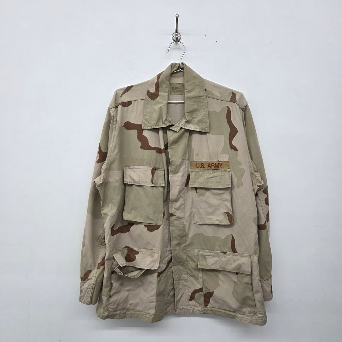 US ARMY 사막 패턴 야상 자켓 남XL 상품이미지1