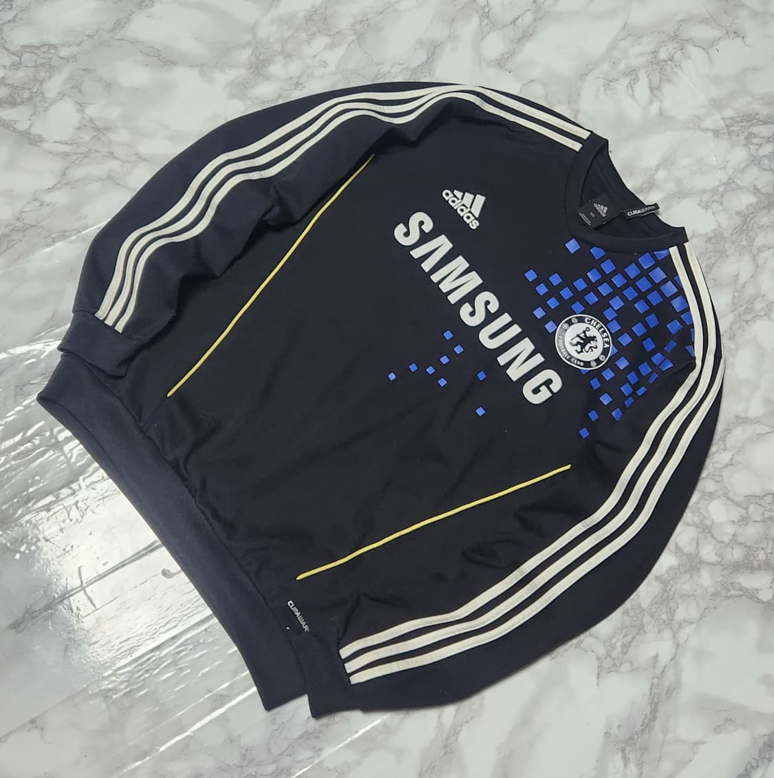 아디다스 첼시 11-12 삼성 스폰서 삼산 트레이닝 웜업 맨투맨 상품이미지2