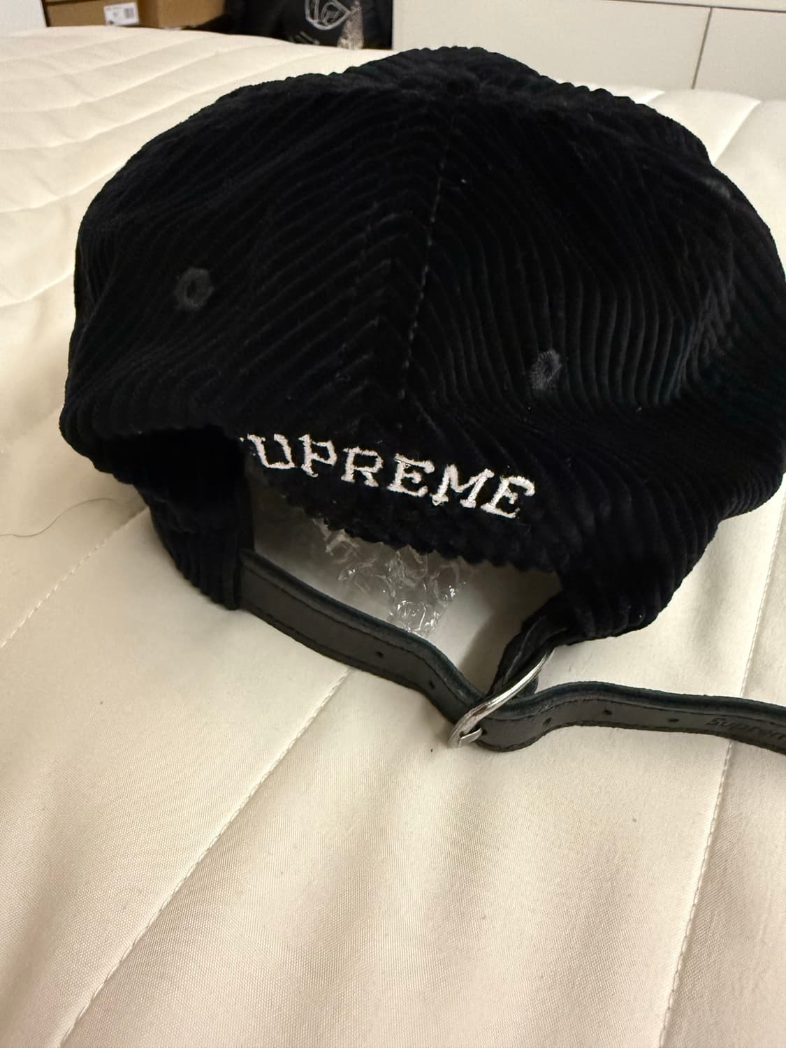 슈프림 에스로고 코듀로이 캡 상품이미지2