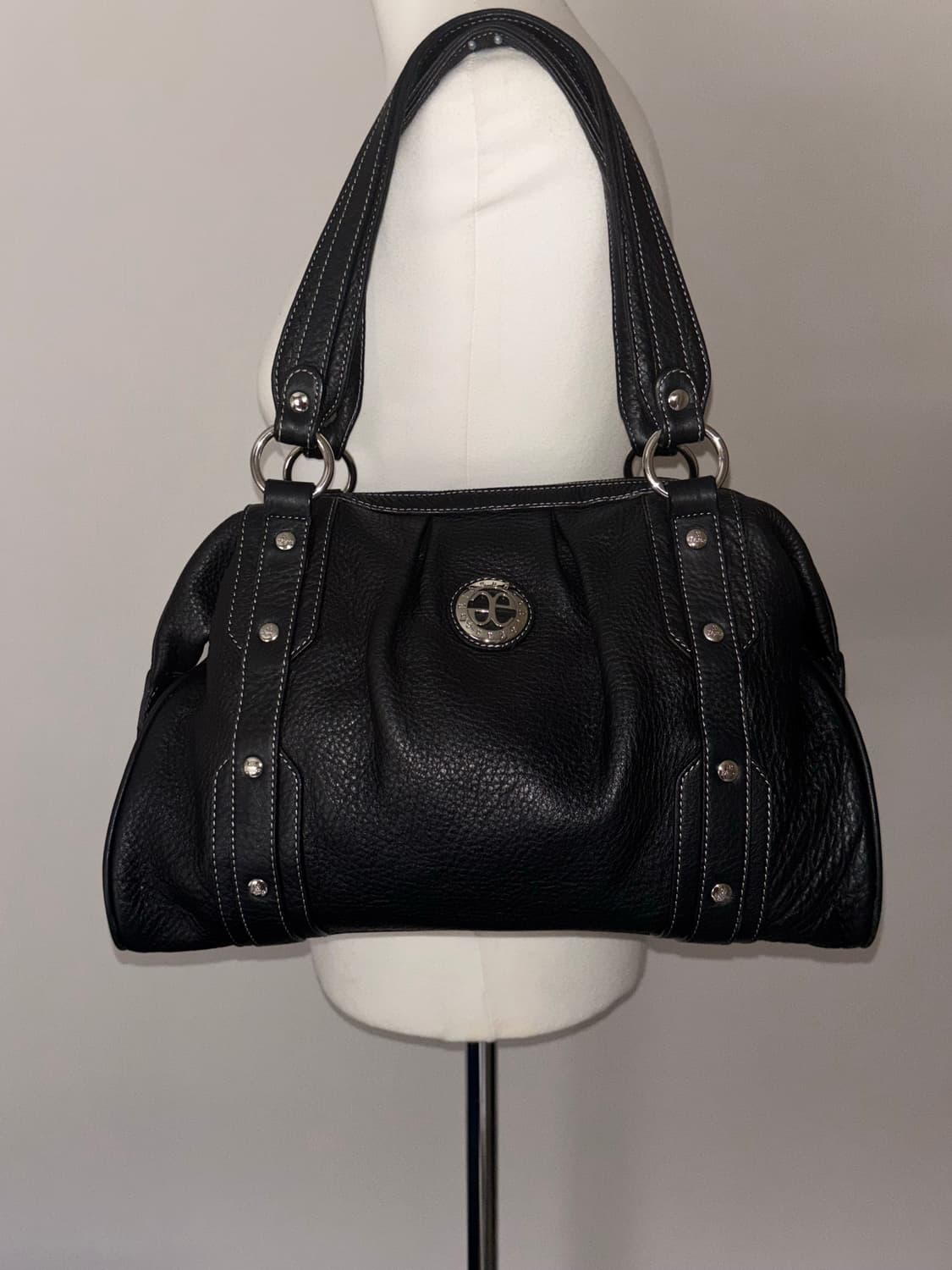 Elegance paris black shoulder bag 상품이미지2