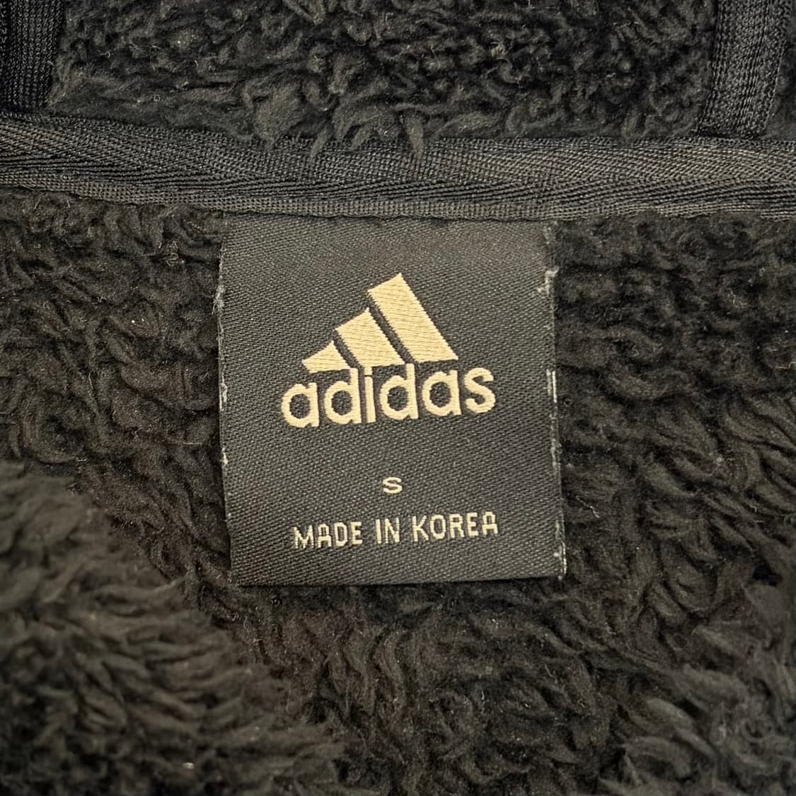 아디다스 후리스 후드집업 블랙 상품이미지4