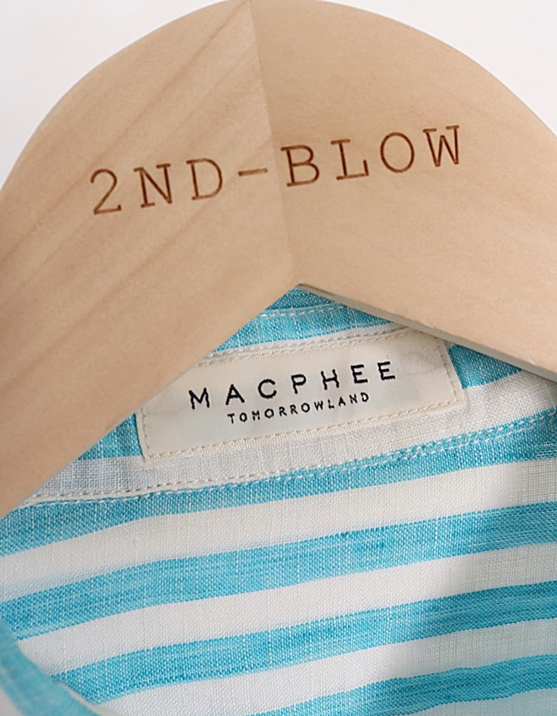  MACPHEE Linen Shirt One-Piece 상품이미지7