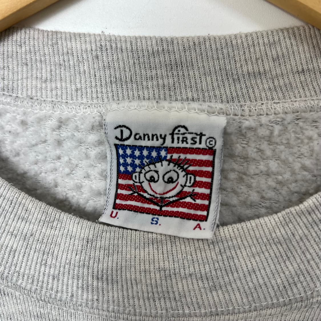 1990s USA Danny 대니 퍼스트 스웻셔츠 상품이미지5