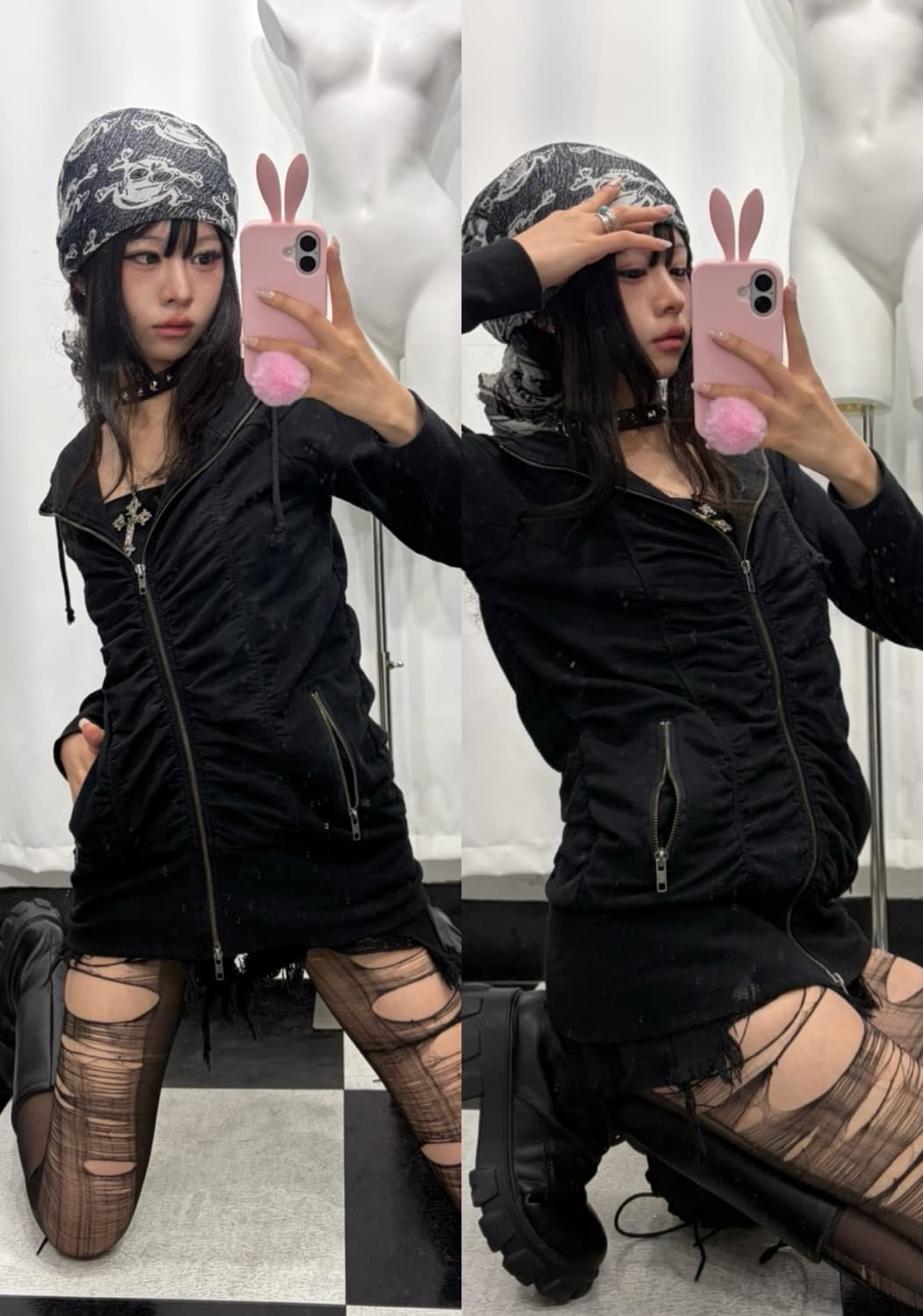 🎸블랙 셔링 후디🎸 상품이미지1