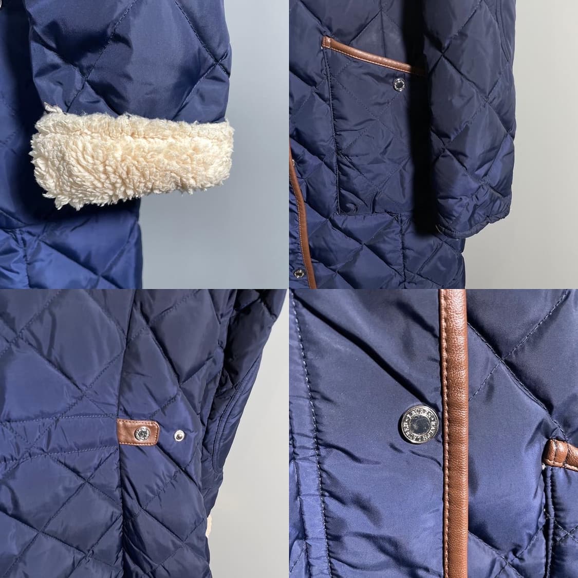 랄프로렌 쉐르파 시어링 퀄팅 코트 상품이미지6