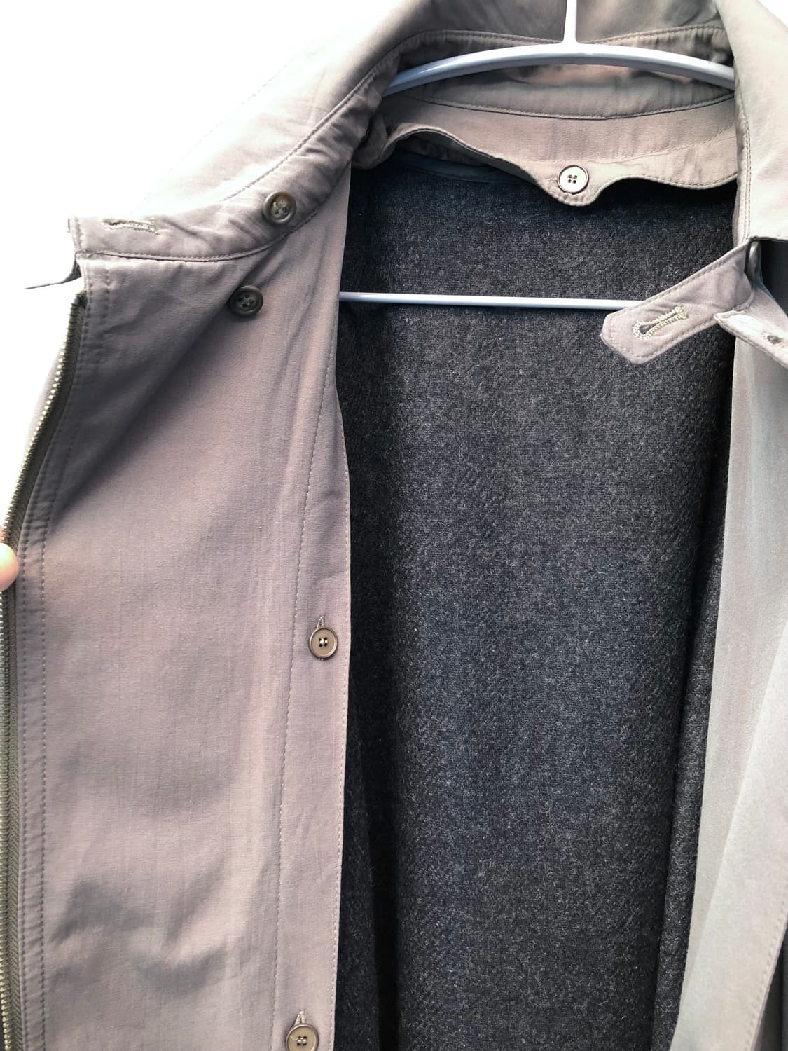 vintage long coat 상품이미지4