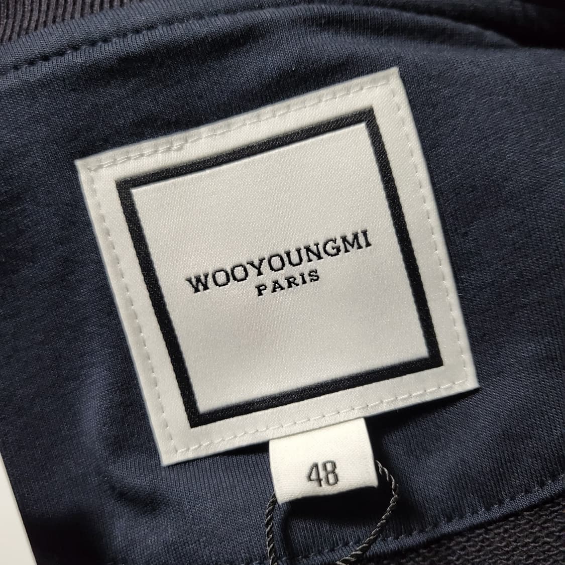 [새상품/48 size]24FW 우영미 3D 플라워 백로고 맨투맨 상품이미지7