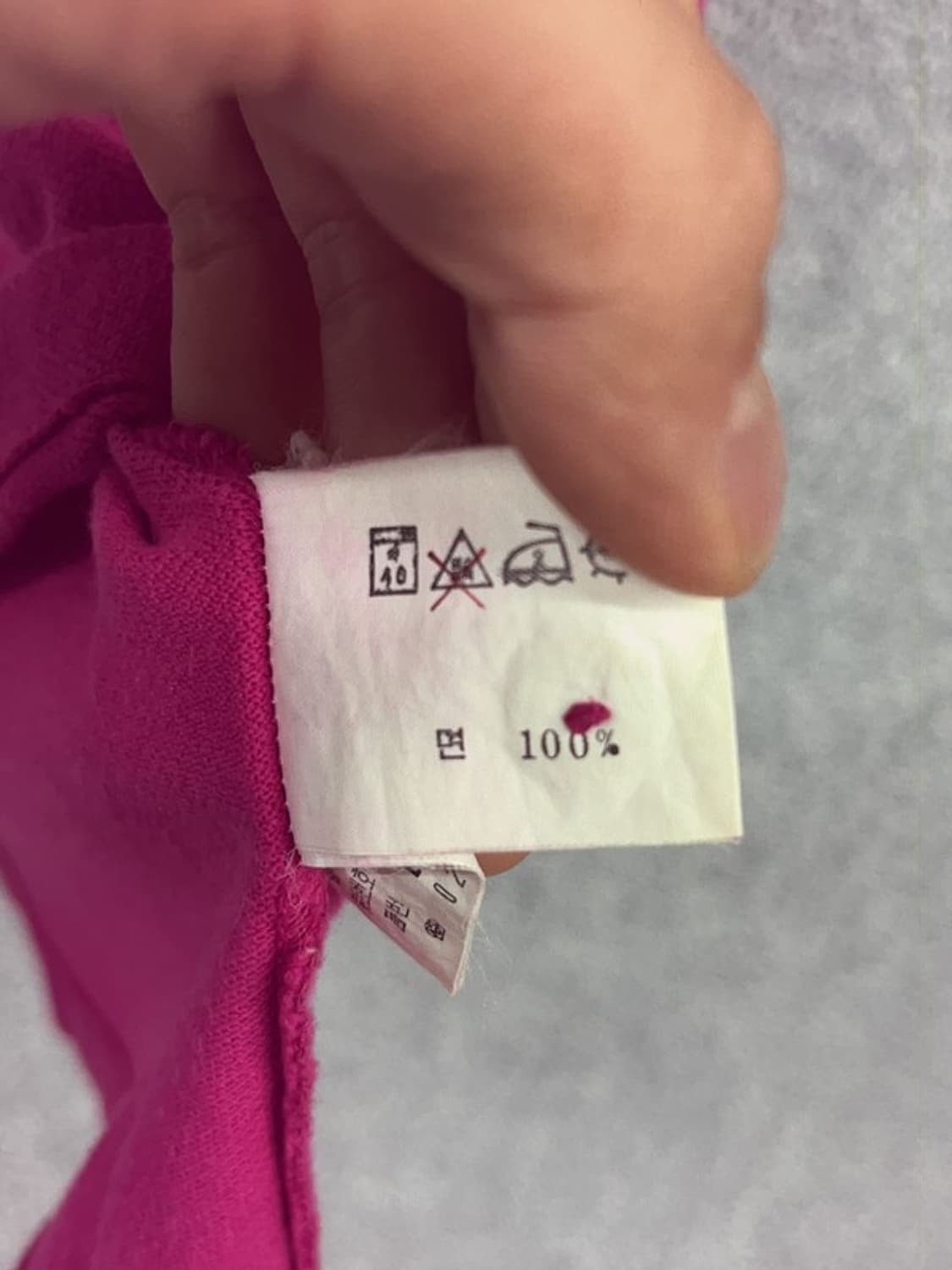 라코스테 핑크 로고 카라 민소매 90 상품이미지9