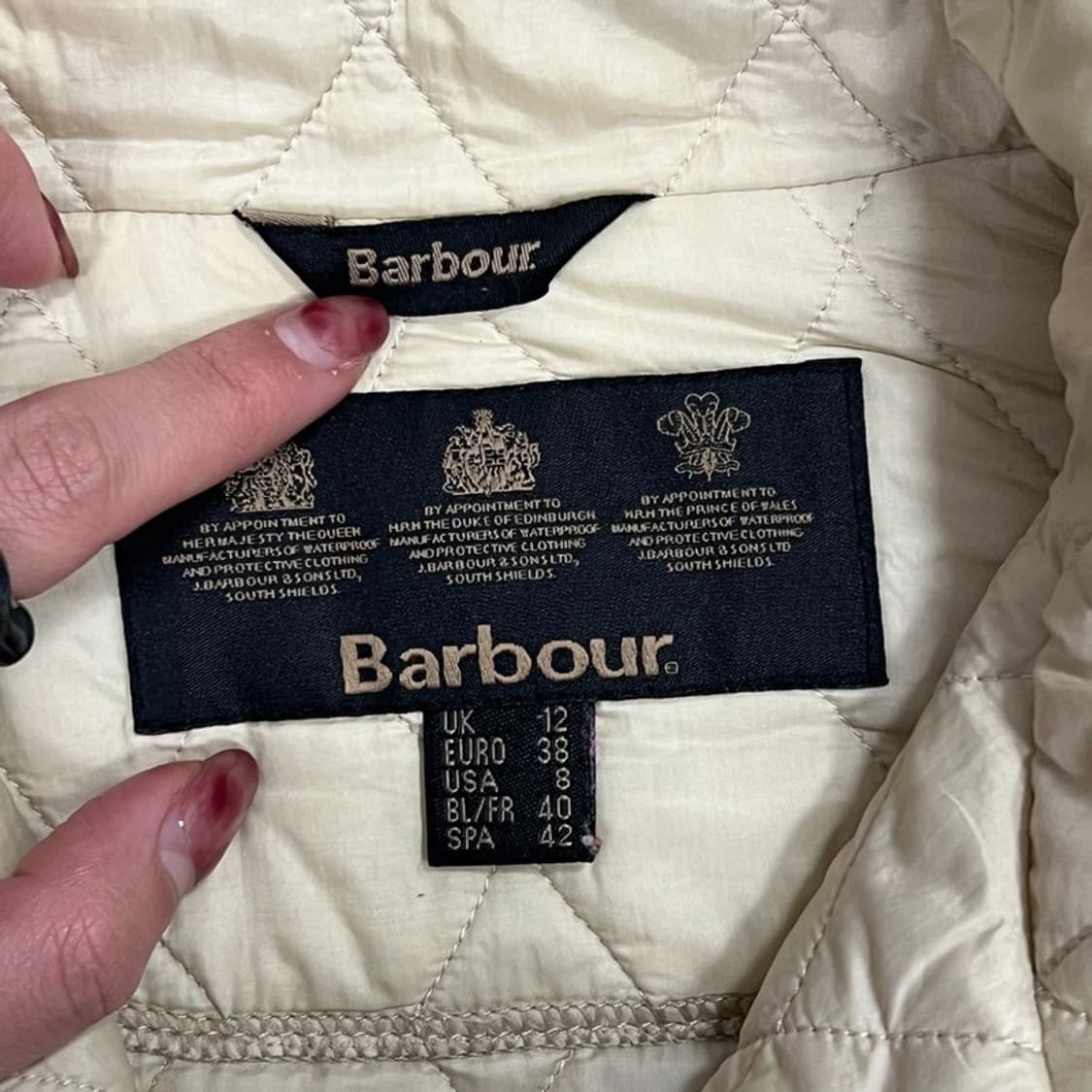 바버 멀티포켓 퀄팅 자켓 v0759 상품이미지6