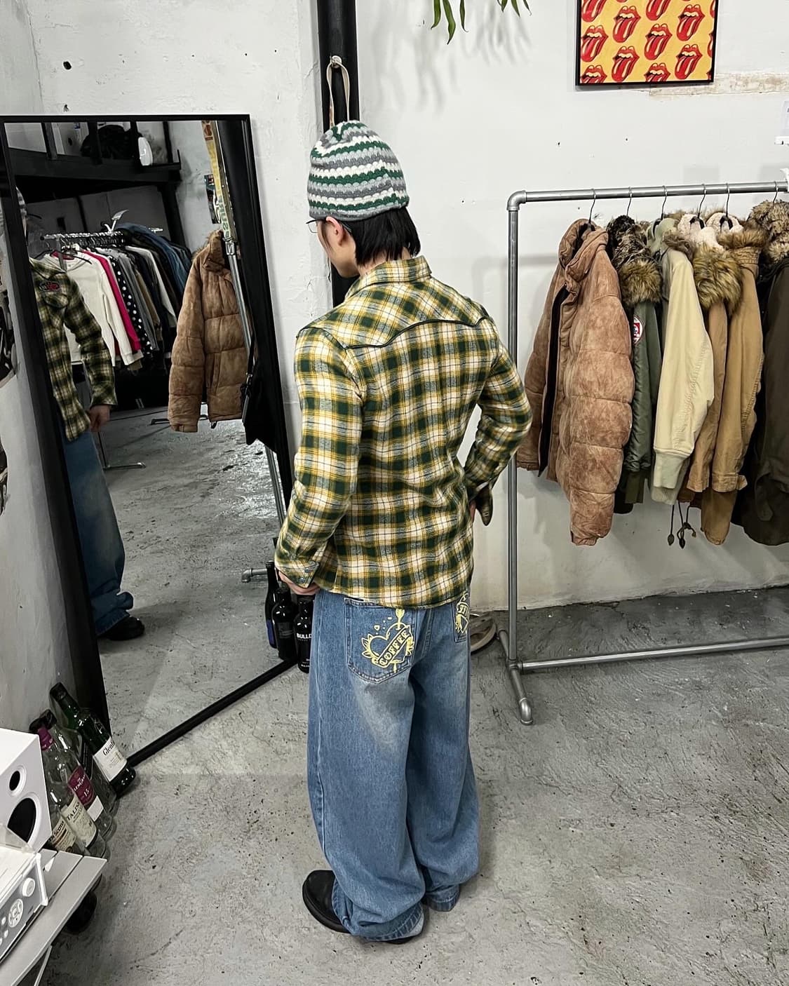 Shein baggy jean 상품이미지1