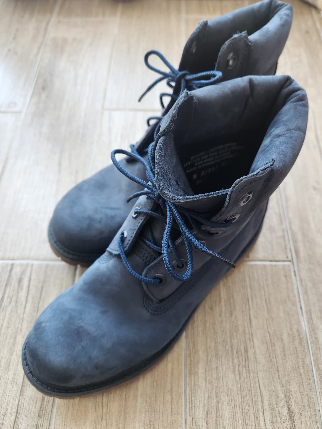 팀버랜드 6인치 프리미엄 워터프루프 부츠 네이비 (245) 상품이미지1