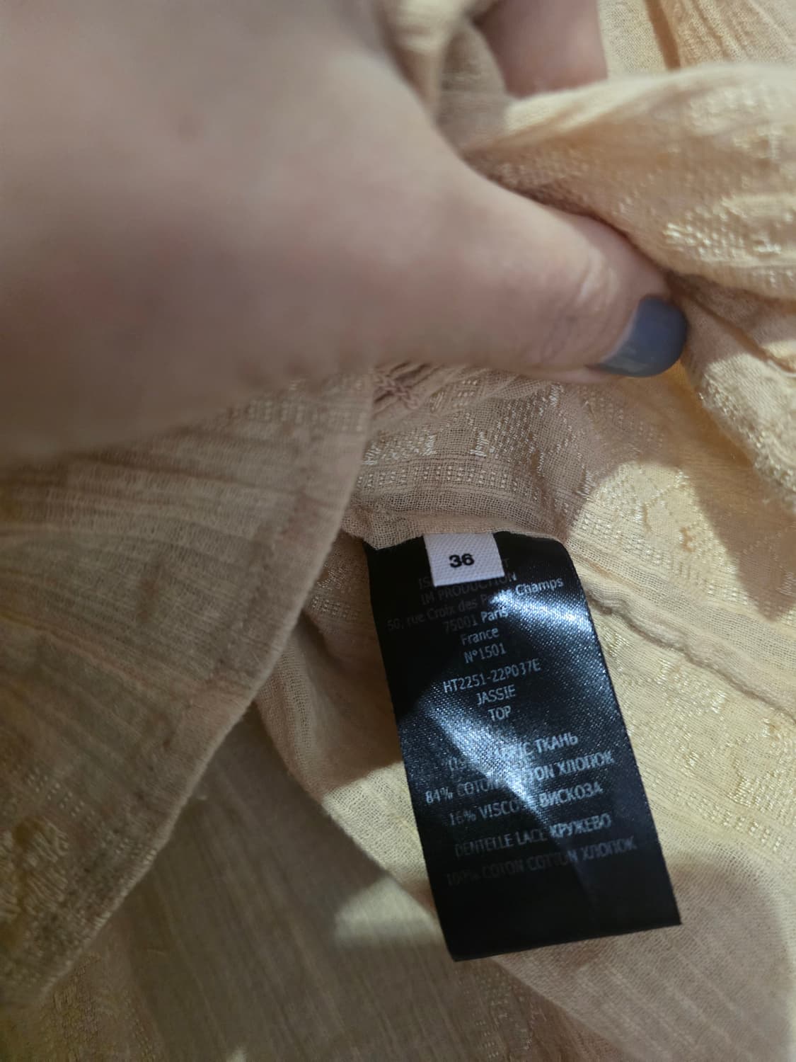 정품 이자벨마랑 제시 블라우스 상품이미지10