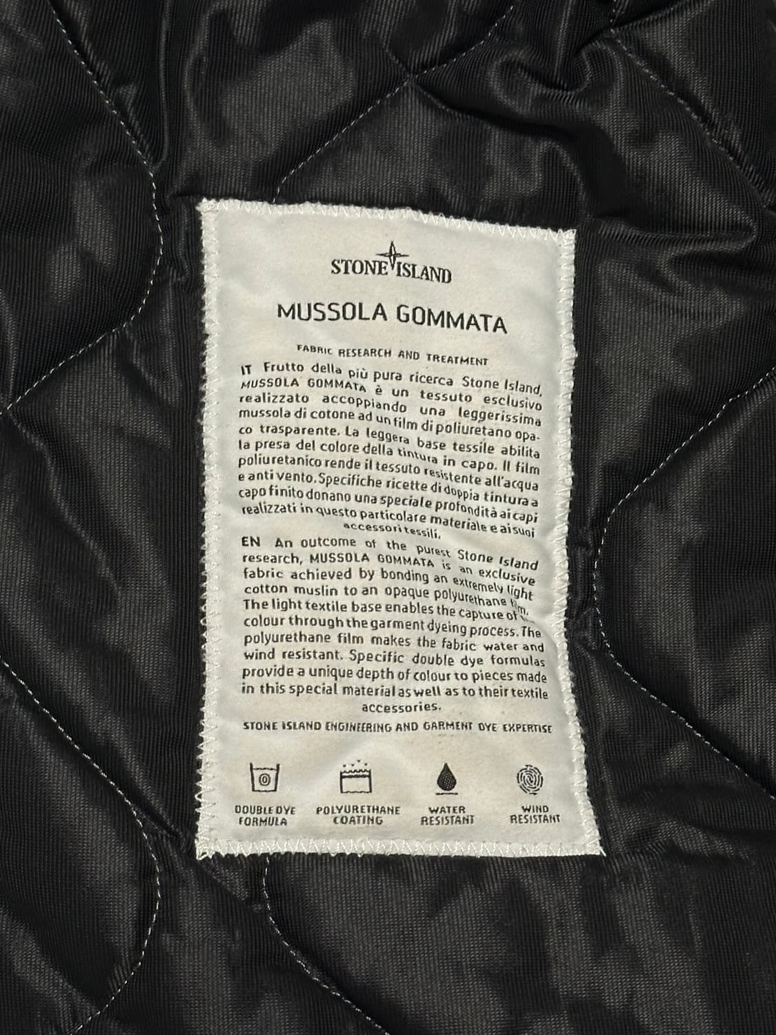 스톤아일랜드 무솔라 고마타 패딩 100 국내판 상품이미지2