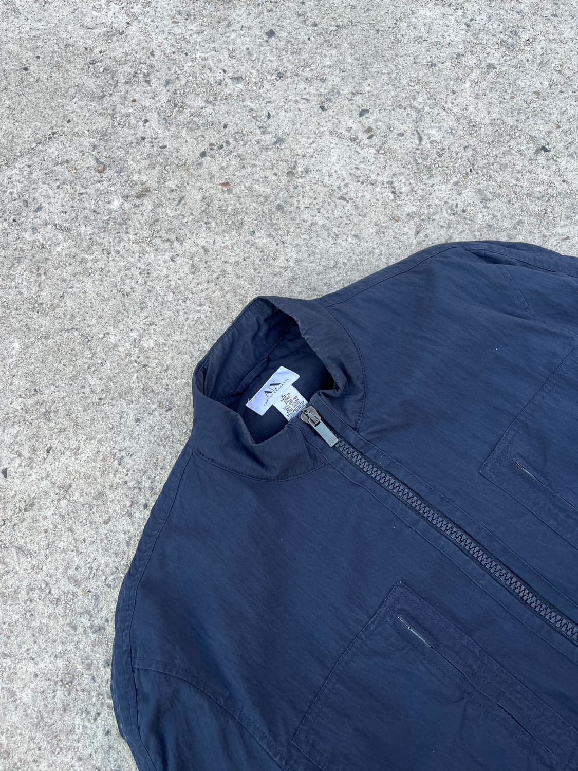 90s Armani Exchange 나일론 코튼 자켓  상품이미지2