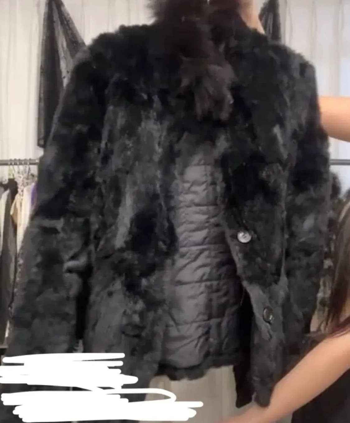 래빗퍼 레빗퍼 블랙 자켓 상품이미지2