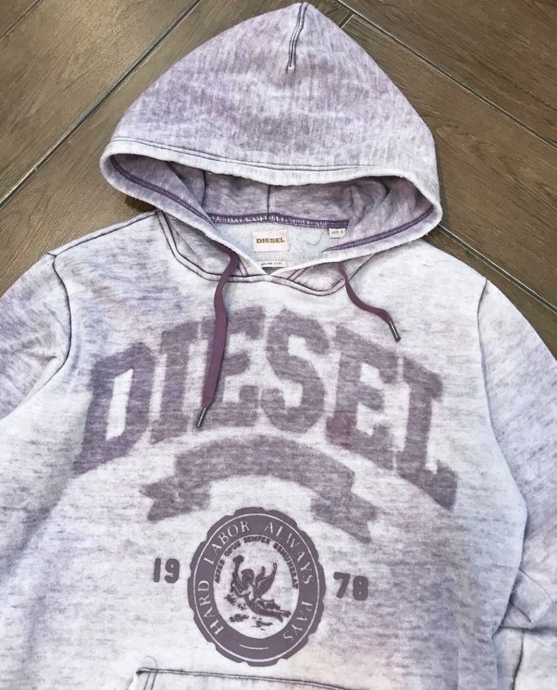급처)디젤 Disesl 빈티지 워싱 후드티 상품이미지7