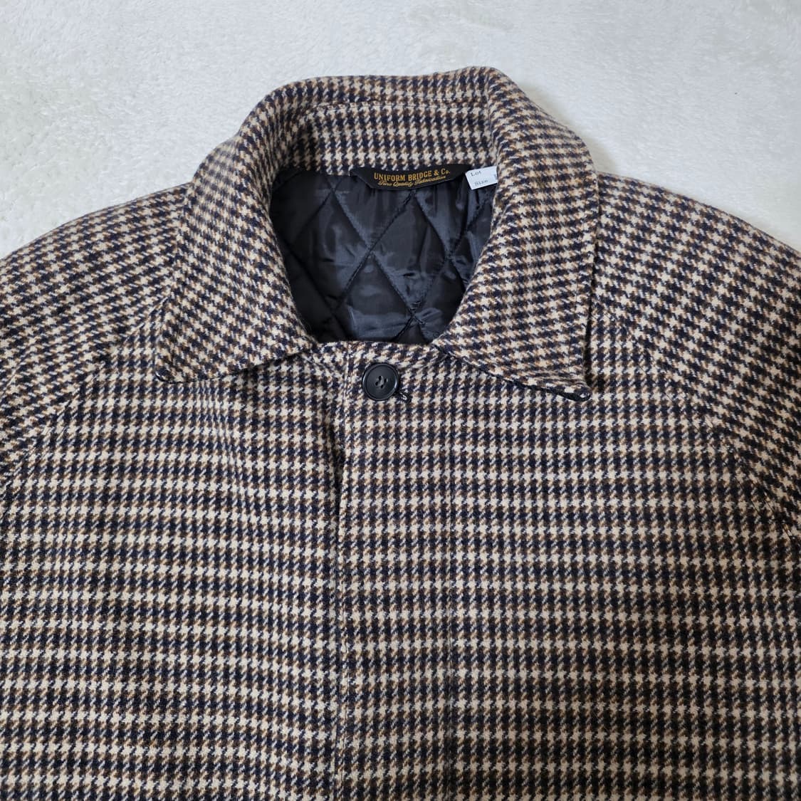 (L)유니폼브릿지 하운드투스 발마칸 코트  상품이미지2