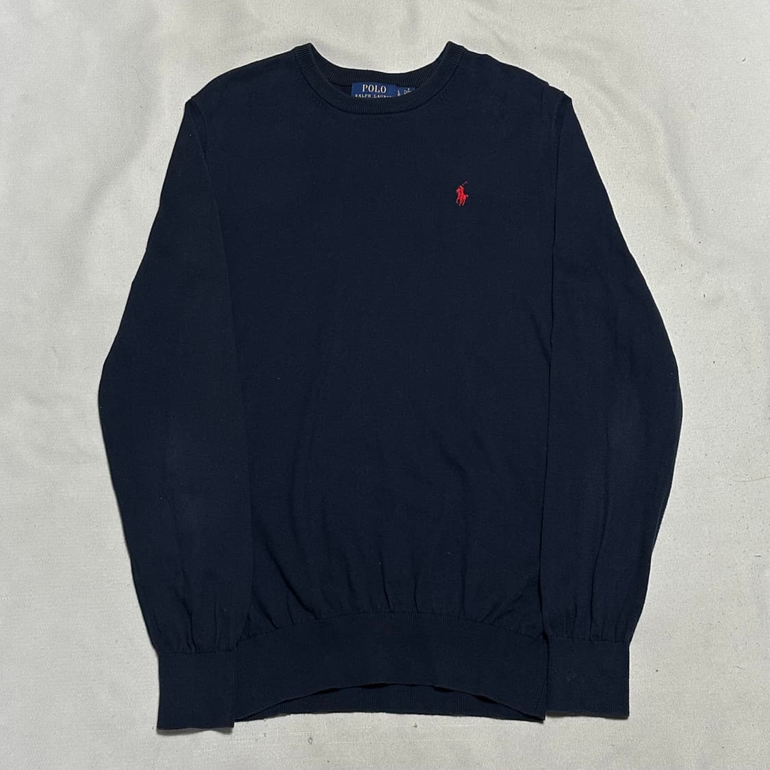 폴로랄프로렌 네이비 꽈배기 니트 상품이미지2