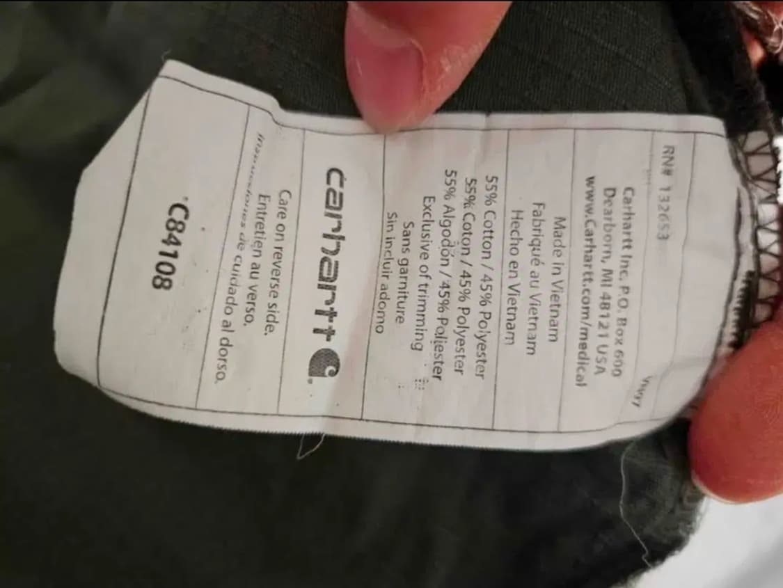 칼하트 C84108 올리브 봄버 자켓 Man S 상품이미지4