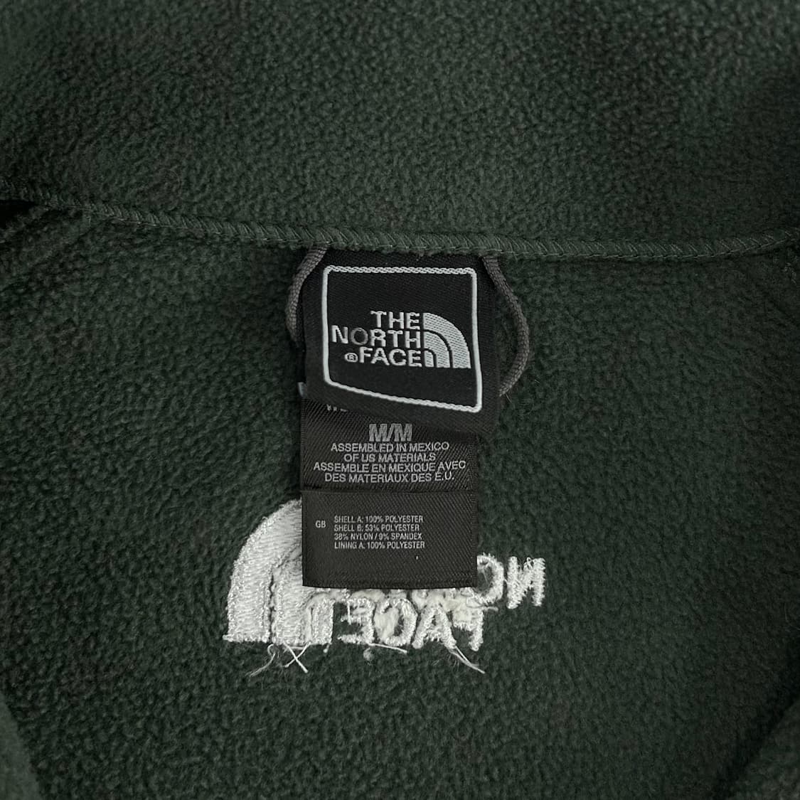 The North face 노스페이스 딥카키 후리스 집업 상품이미지6
