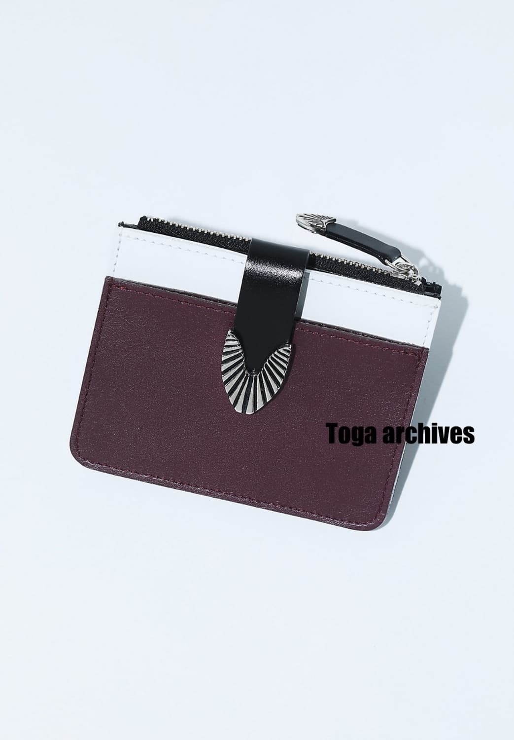 [OS] 토가 아카이브 레더 월렛 버건디  상품이미지1