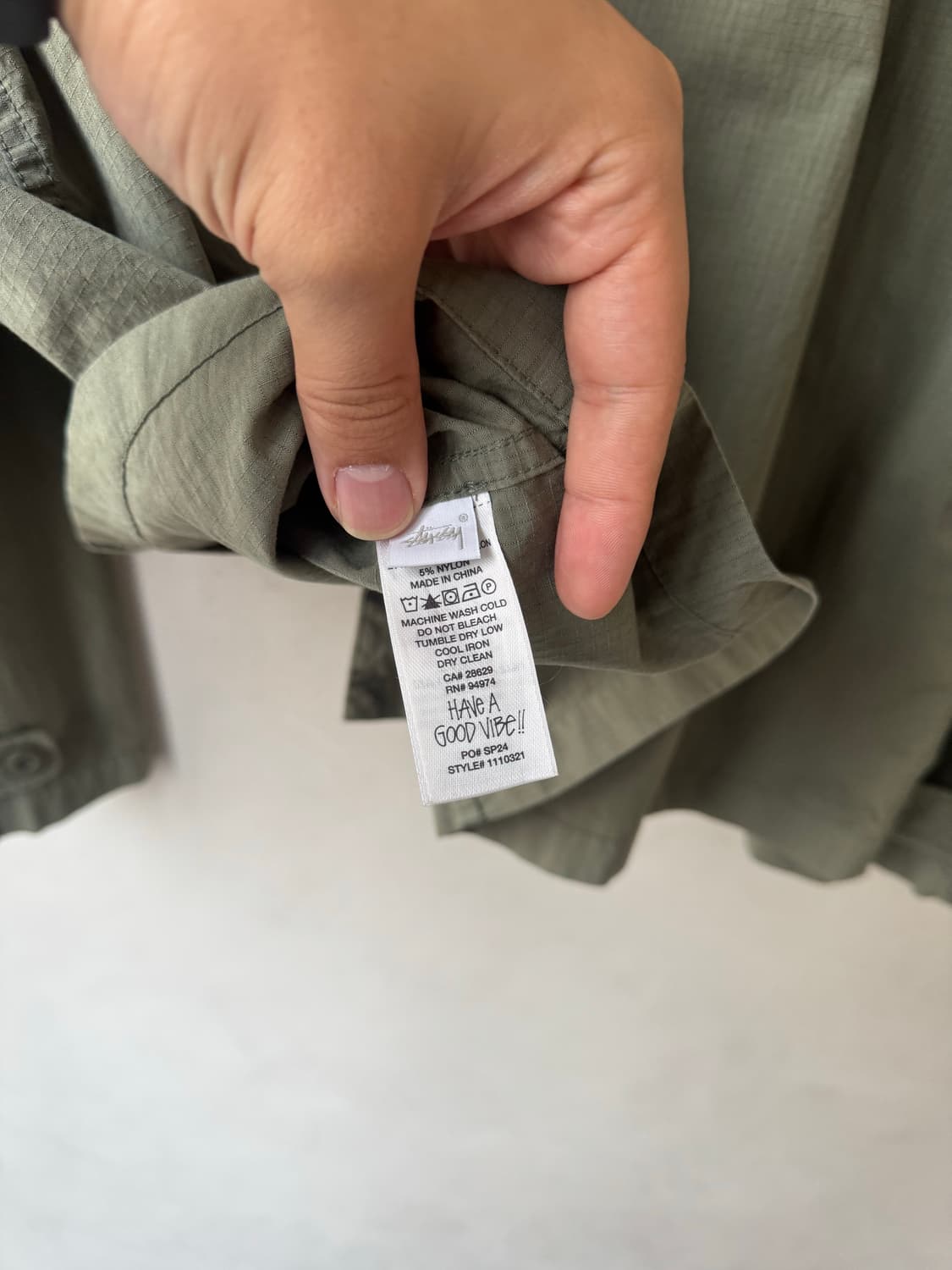 스투시 밀리터리 오버셔츠 상품이미지10