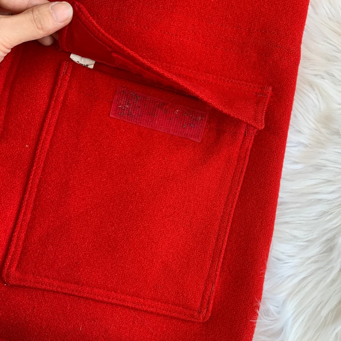 울시티 Woolrich 우먼 울100 후드 코트 1701 상품이미지6