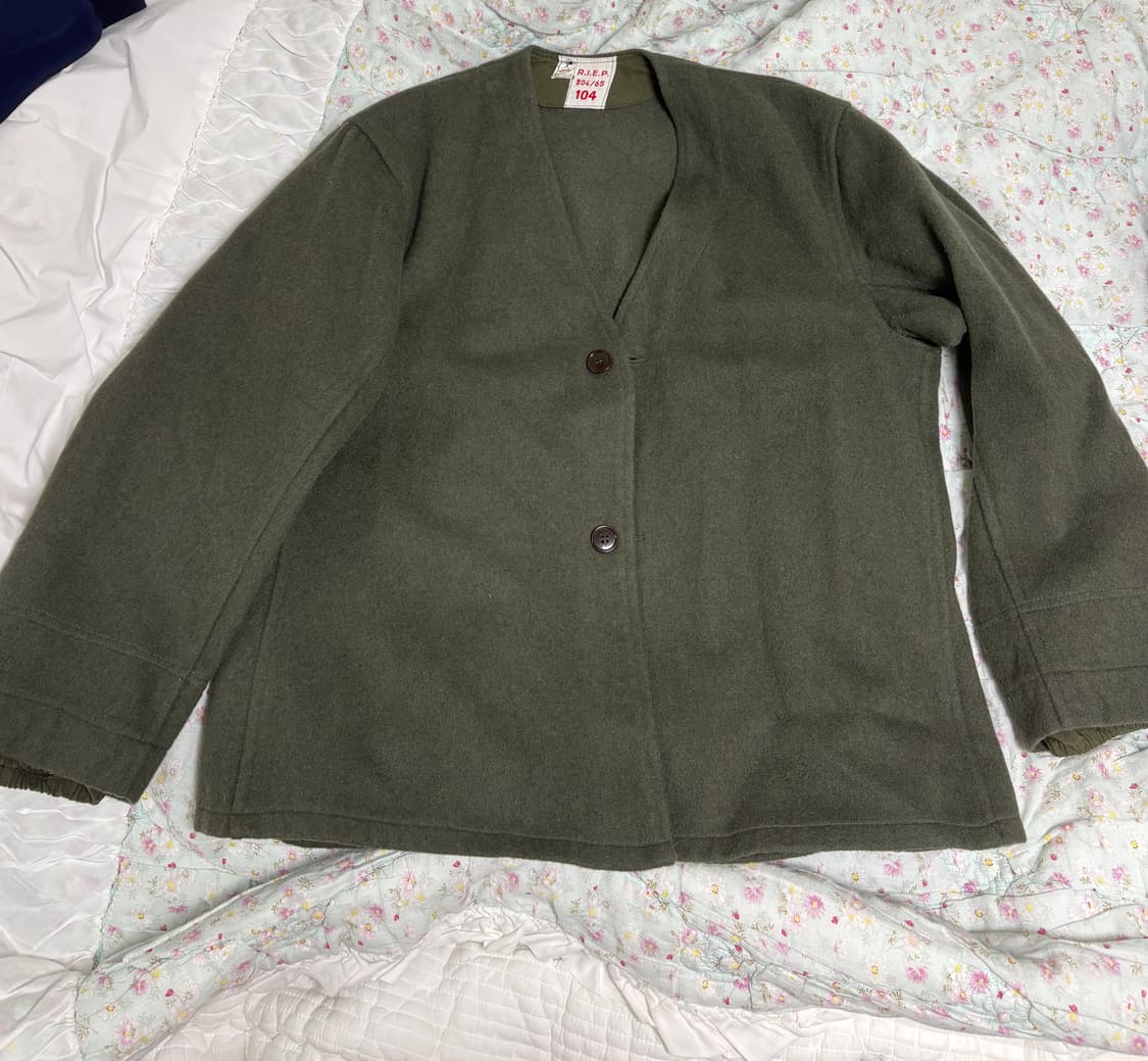 60~70s 프랑스 육군 보급 자켓 상품이미지1