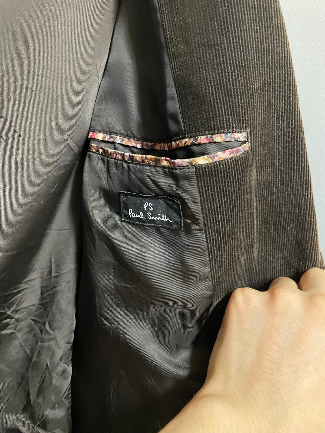 paul smith 브라운 코듀로이 블레이저 상품이미지3