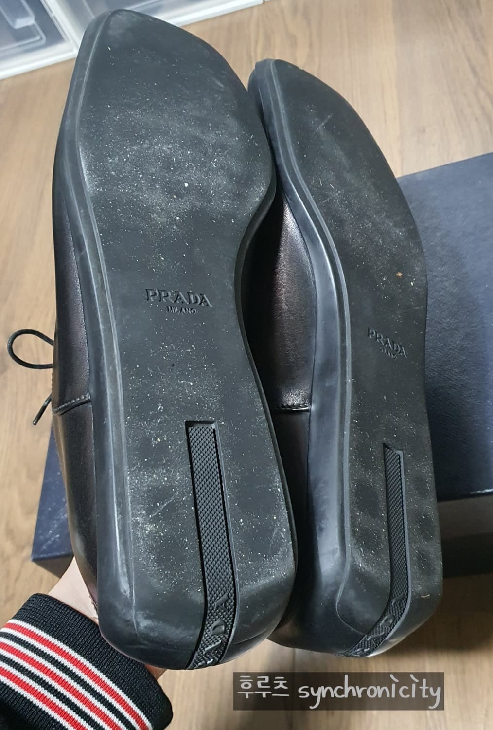 프라다 스퀘어토 더비 슈즈  7 상품이미지10