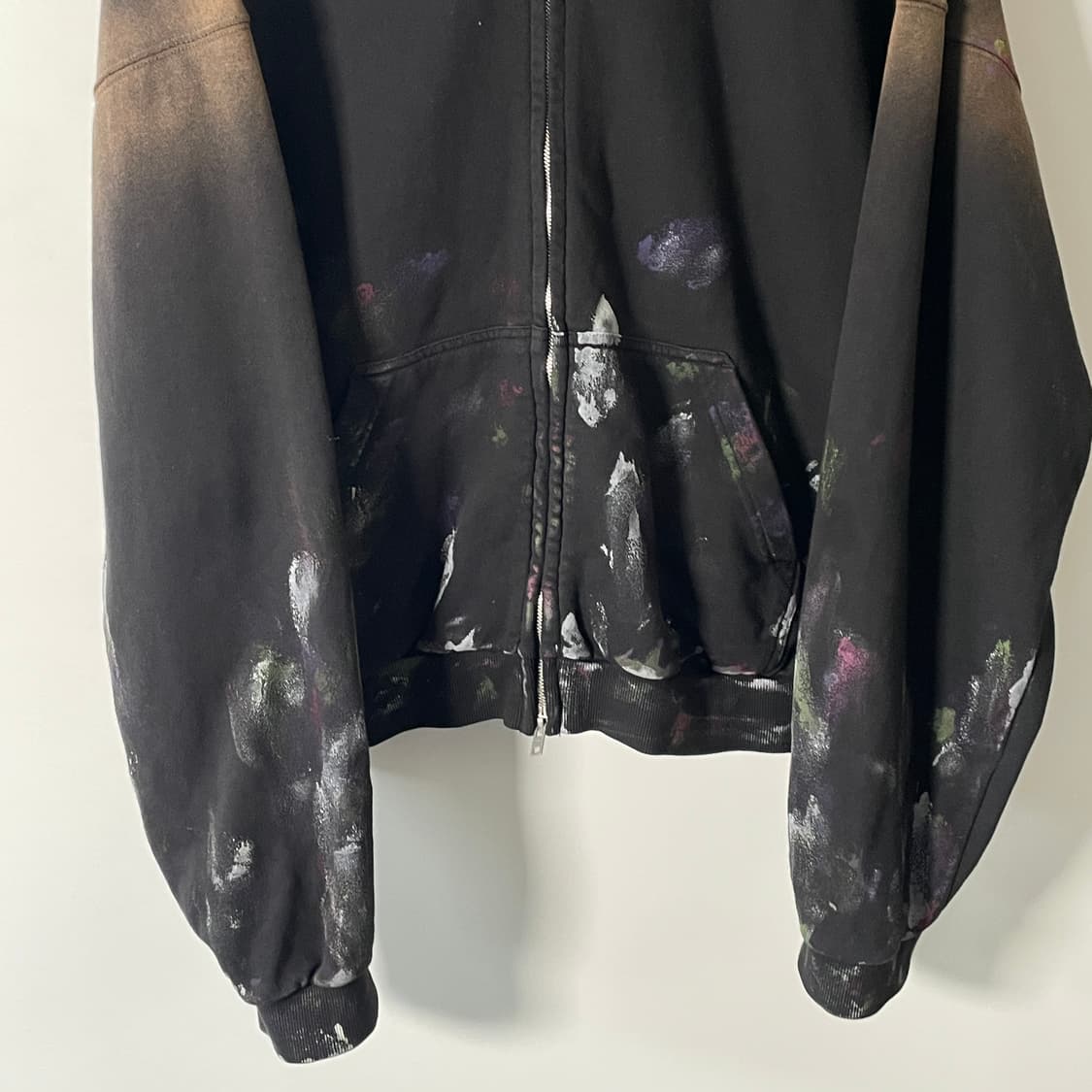 24ss 웰던 프린티드 오버핏 후드집업 (on.474)   상품이미지4