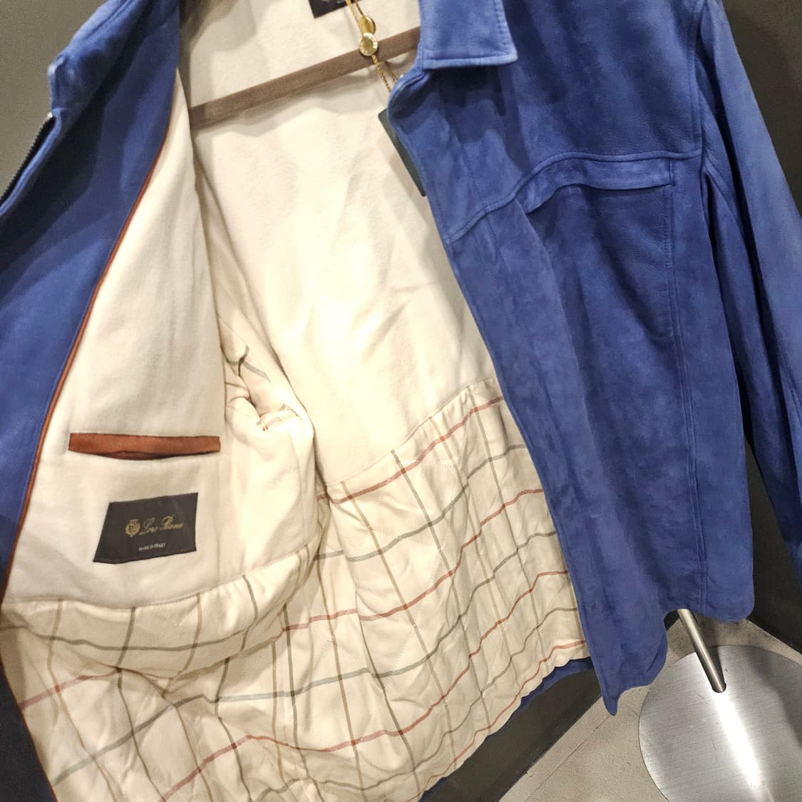 로로피아나 램스킨스웨이드 로어드 셔츠자켓 상품이미지5