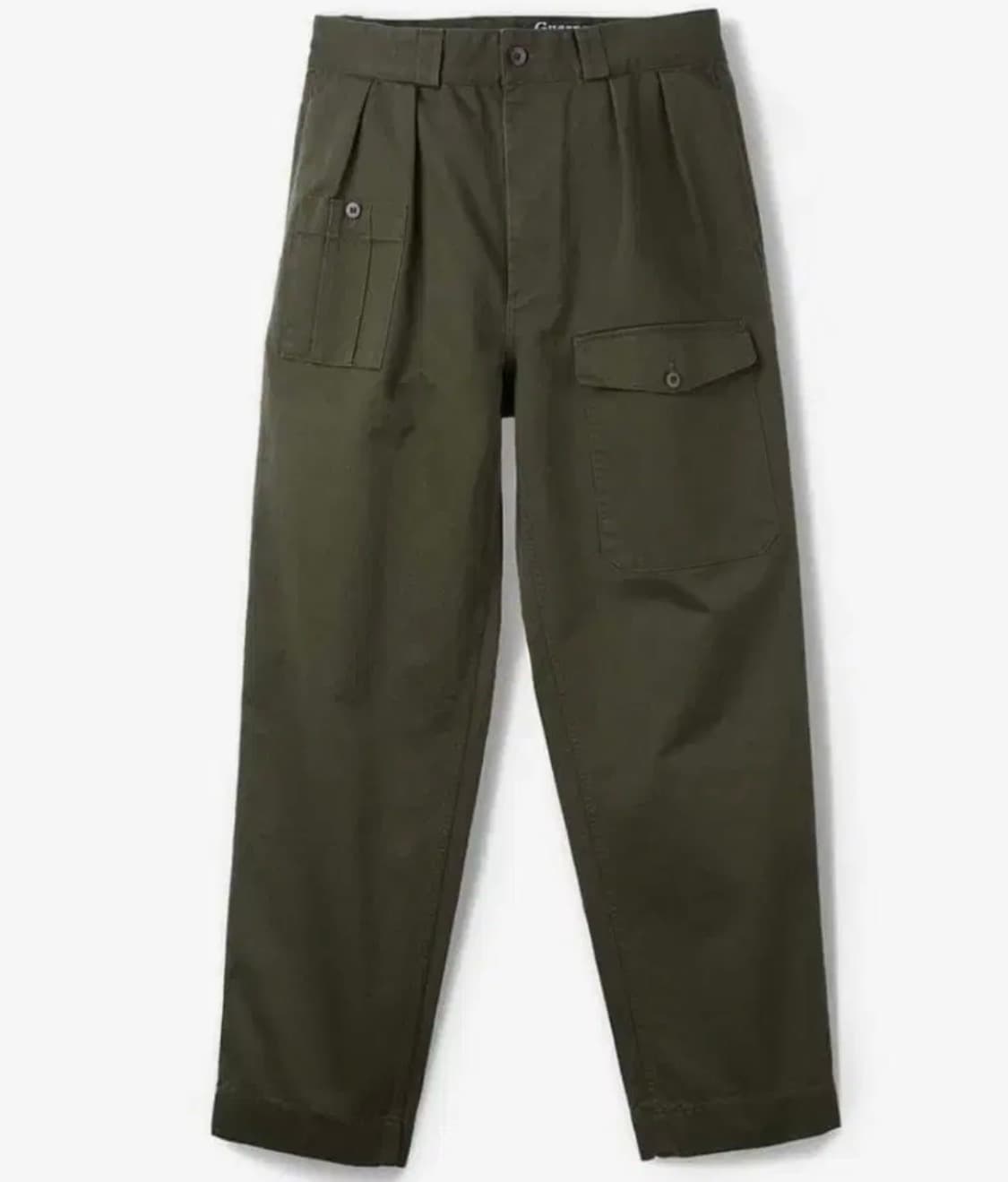 [건지 울른스] [건지 울른즈] 피셔맨 1952 브리티쉬 팬츠 올리브 상품이미지1