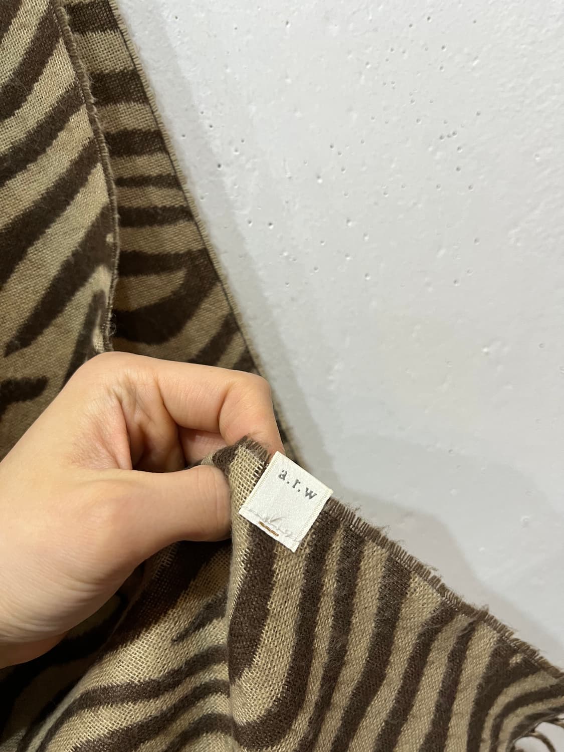 arw JPN 믹스 레오파드 숄 머플러  상품이미지5