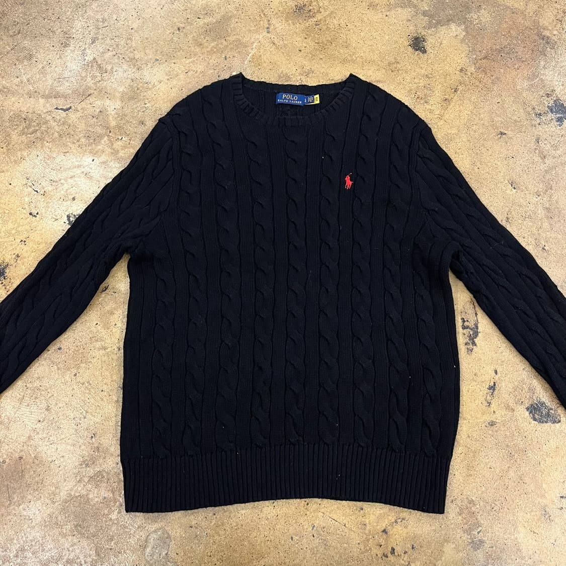 폴로 랄프로렌 블랙 니트 상품이미지3