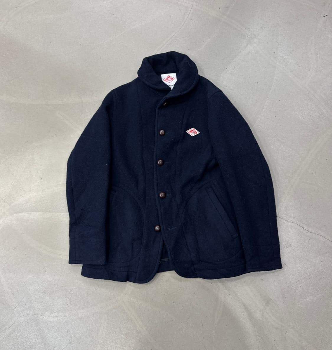 단톤 숏코트 네이비 40 상품이미지1