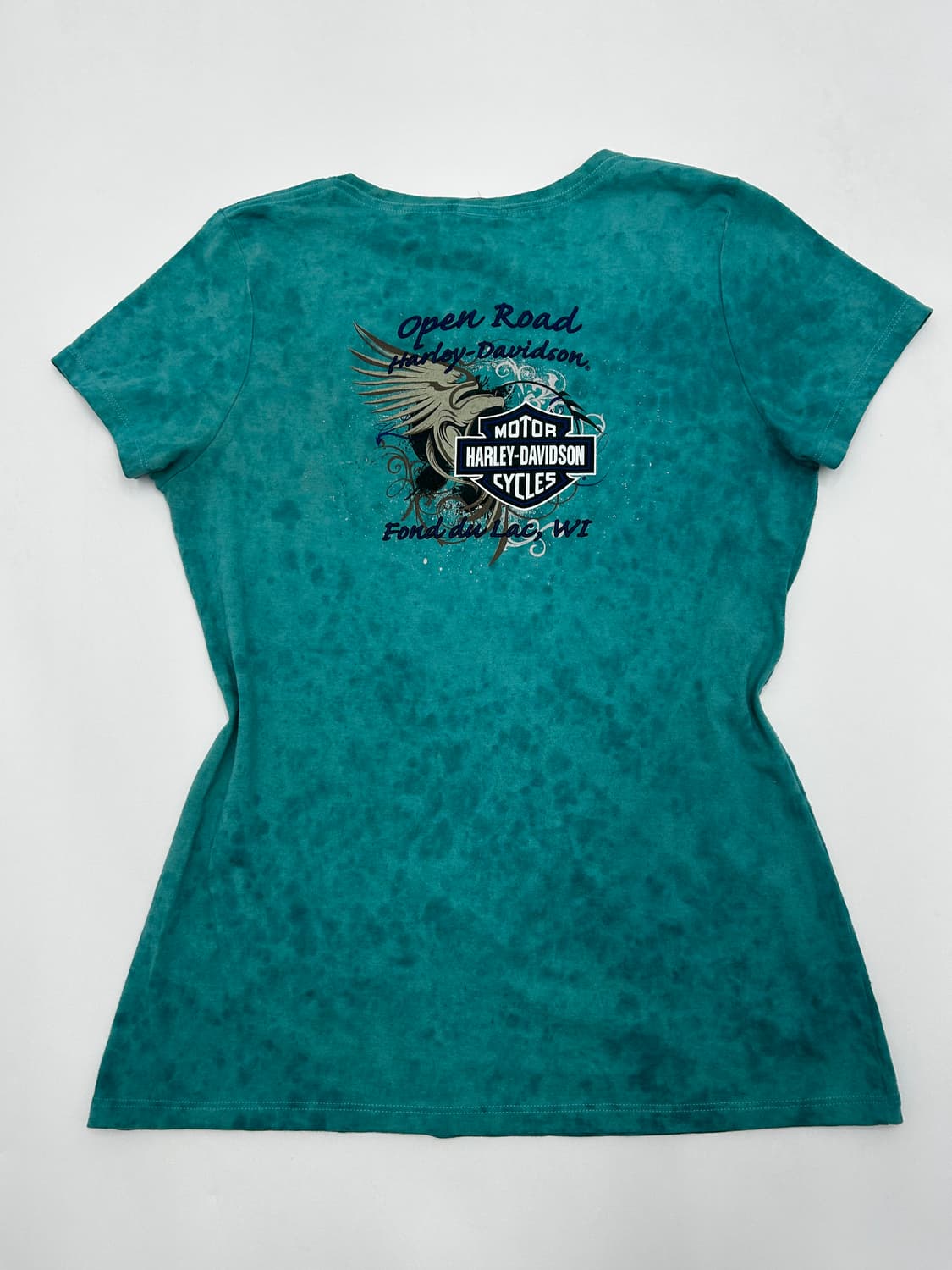 할리데이비슨 우먼 타이다이 반팔티 상품이미지3