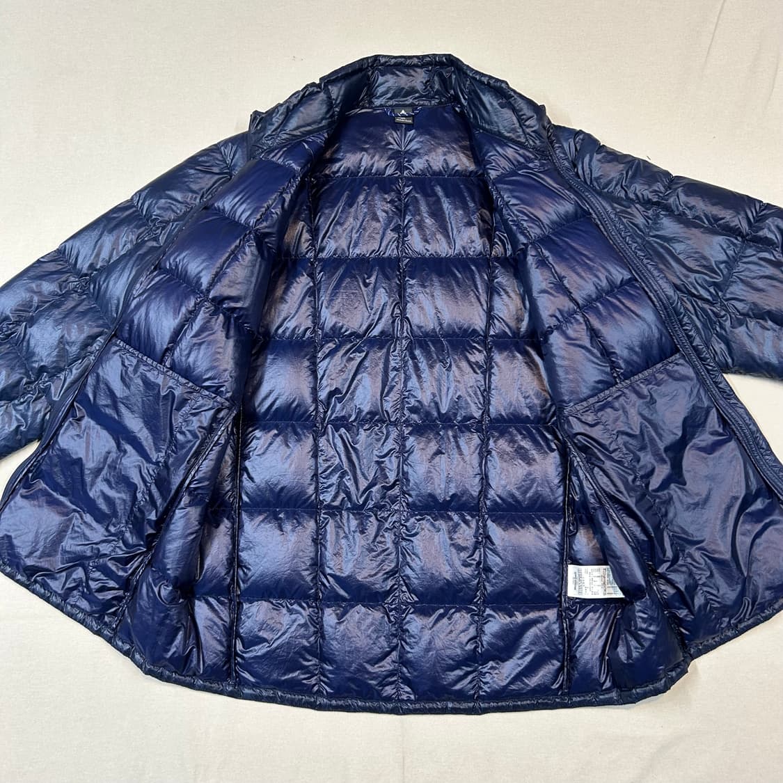 XL) 몽벨 수페리어 구스다운 경량 패딩 자켓 네이비 상품이미지4