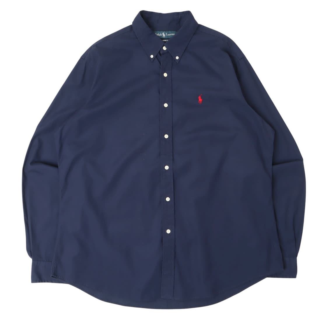폴로 랄프로렌 네이비 레드포니 커스텀 핏 코튼 셔츠 상품이미지1